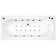 Double Ended Whirlpool Bath 1700x700 12 Jet (8 Jet System) LED Lights, 12 AirSpa
