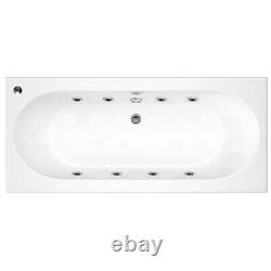 Double Ended Whirlpool Bath 1700x700 8 Jet