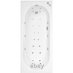 Double Ended Whirlpool Spa Bath with 14 Whirlpool & 12 Airspa Jets 18 BeBa 26242