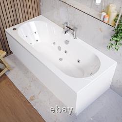 Double Ended Whirlpool Spa Bath with 14 Whirlpool Jets 1700 x 750mm BeBa 26239