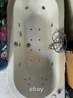 Double end spa Whirpool Wellness bath jacuzzi 1700mm x 80mm with fittings