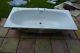 Double ended white jacuzzi bath. Fits two