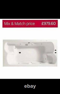 Double whirlpool jacuzzi bath with pump From Home Base Bath Tub £979.60 RRP