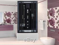 ETNA Imperial Shower Cabin With Hydro massage 120x80cm