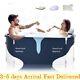 Extra Large Portable Foldable Bathtub Cover Family SPA Soaking Tub Whirlpools