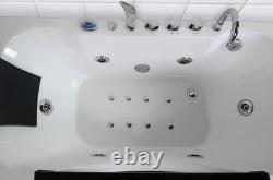 Faro 1600mm x 860mm Deluxe Small Whirlpool Bath & Air Spa Bath