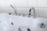 Faro 1600mm x 860mm Deluxe Small Whirlpool Bath & Air Spa Bath
