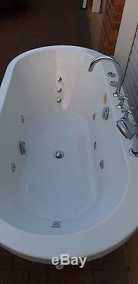 Freestanding Whirlpool Bath 1700 x 800mm, White