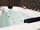 Freestanding Whirlpool Bathtub With 3 Aprons 24 Massage Nozzles + Heater Ozone