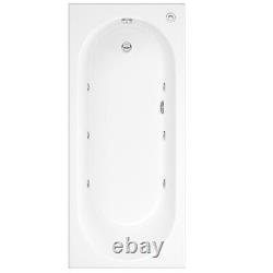 GRADE A1 Alton Single Ended Bath with 6 Jet Whirlpool System 1 A1/BeBa 26225