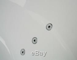 Grace 12 JET Spa White Freestanding Bath 1800mm x 900mm Jacuzzi Whirlpool Bath