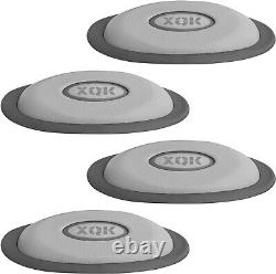 Grey Spa Pillow Inserts 4-Pack with Support for Jacuzzi J-300 Series Hot Tubs