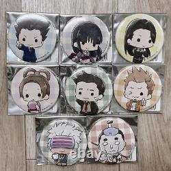 Gyakuten Saiban Can Badge 8 Types Set