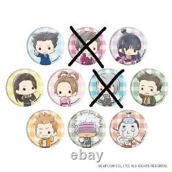 Gyakuten Saiban Can Badge 8 Types Set