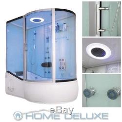 HOME DELUXE Whirlpool Steam Shower Tub Bathtub