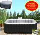 Heated Alpine Hot Tub Jacuzzi Airjet Spa Portable System Inflatable Pool Bath