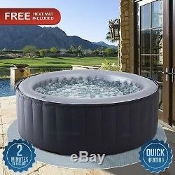 Heated Hot Tub Jacuzzi Spa Outdoor Garden Self Inflating Mspa 4 Seater Person