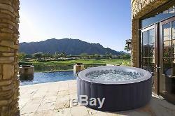 Heated Jacuzzi Spa Hot Tub Outdoor Garden Self Inflating Mspa 4 Seater Person