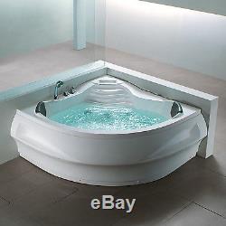 Heated, spa, computer controlled, colour lights, Jacuzzi, whirlpool, corner