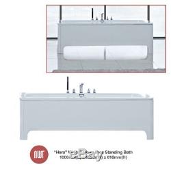 Hera White Luxury Free Standing Bath 1800mm(L) x 850mm(W) x 610mm(H)