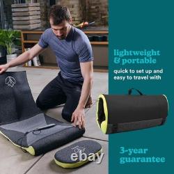 HoMedics STRETCH Mat XS Inspired by Yoga, Remote Control Dark Grey