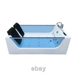 Home Deluxe Whirlpool Bathtub Pool Shower Baden Self-Supporting Acrylic Tub Bath