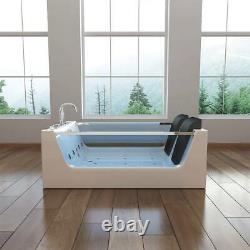 Home Deluxe Whirlpool Bathtub Pool Shower Baden Self-Supporting Acrylic Tub Bath