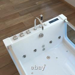 Home Deluxe Whirlpool Bathtub Pool Shower Baden Self-Supporting Acrylic Tub Bath