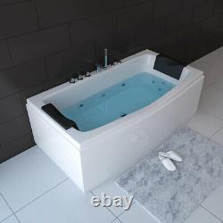 Home Deluxe Whirlpool Corner Bath Bathtub Tub Pool Spa Bodyjets