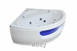 Home Deluxe Whirlpool Corner Bath Bathtub Tub Pool Thermostat Spa