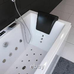 Home Deluxe Whirlpool Corner Bath Bathtub Tub Pool Thermostat Spa Heater