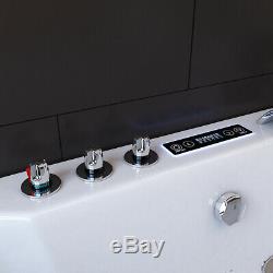 Home Deluxe Whirlpool Corner Bath Bathtub Tub Pool Thermostat Spa Heater