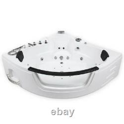 Home Deluxe Whirlpool Corner Bath Bathtub Tub Pool Thermostat Spa Heatin