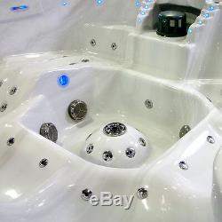 Hot Tub 6-7 Person Luxury 19 Smart Android Tv Jacuzzi Spa 32amp American Balboa