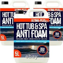 Hot Tub Anti Foam Remover Treatment Spa Whirlpool Pool Defoaming 15L Ultima Plus