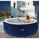 Hot Tub Inflatable Jacuzzi Outdoor Spa 4-6 adults all surround air jets RRP £570