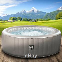 Hot Tub Jacuzzi'IZY SPA' In-Outdoor Pool Heater Massage Inflatable Ø165x70cm