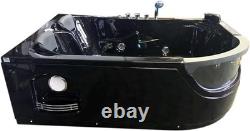 Hot Tub Pegaso, 180x120cm, Chrome Therapy, Spa, Jets, Waterfall, LED