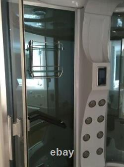 Hydro Shower-Bathtub combo 150×150 cm white, Montecarlo