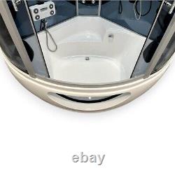 Hydromassage Shower Tub 150 x 150 cm Martha