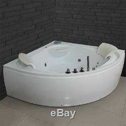 Indoor 2 Person Whirlpool Bath Tub Hydro-Therapeutic Jacuzzi 600 x 1600 x 1600mm