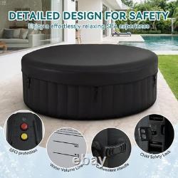 Inflatable Hot Tub 208cm Portable Large Spa Outdoor Luxury Jacuzzi Garden