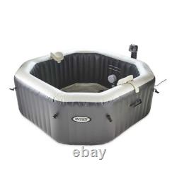 Inflatable Hot Tub Intex Spa Pool Portable Jacuzzi 4 Person Pool + Accessories