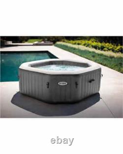 Inflatable Hot Tub Intex Spa Pool Portable Jacuzzi 4 Person Pool + Accessories