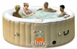 Inflatable Hot Tub Massage Spa Relaxing Bubble 4 6 Persons Round Jacuzzi Pool