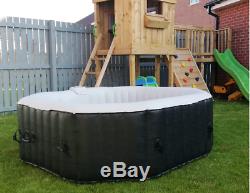 Inflatable Hot Tub Spa Jacuzzi 6 Person Eden Spa Es-900 -optional Chemical Kit