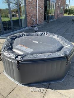 Intex Octagonal PureSpa 4 Person Bubble Therapy Hot Tub Jacuzzi Spa + Extras