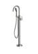 JACUZZI Single-Handle Freestanding Tub Faucet in Brushed Nickel