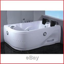 Jacuzzi 180x120cm full optional with double pump whirlpool bubble system M