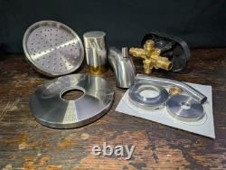 Jacuzzi Brand Duncan Shower Head Tub Spout Handle Faucet Kit Lot Nickle Open Box